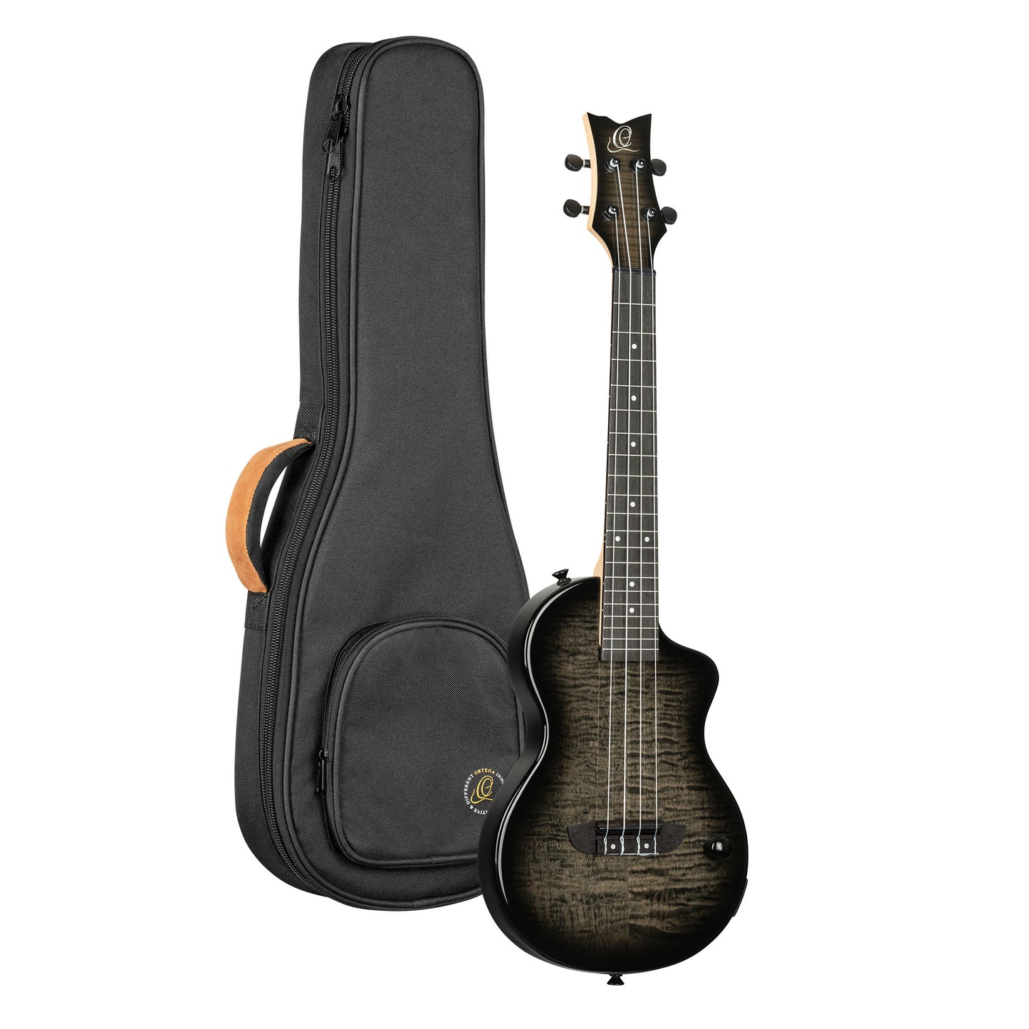 Tenorukulele - Solid body, Transparent Grey Burst
