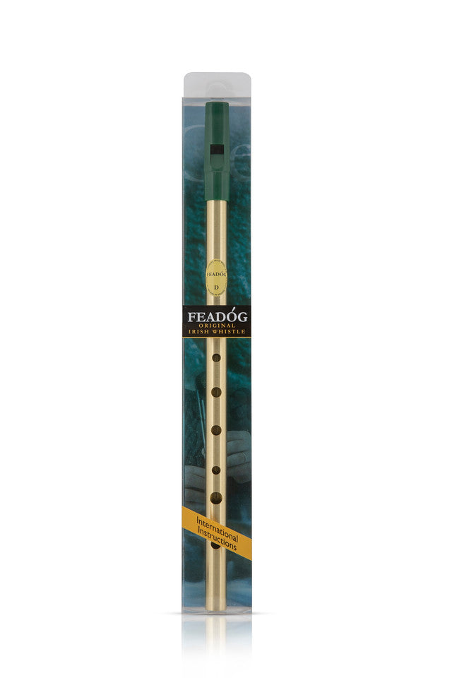 Feadóg Irish Whistle, Brass, D - FW01