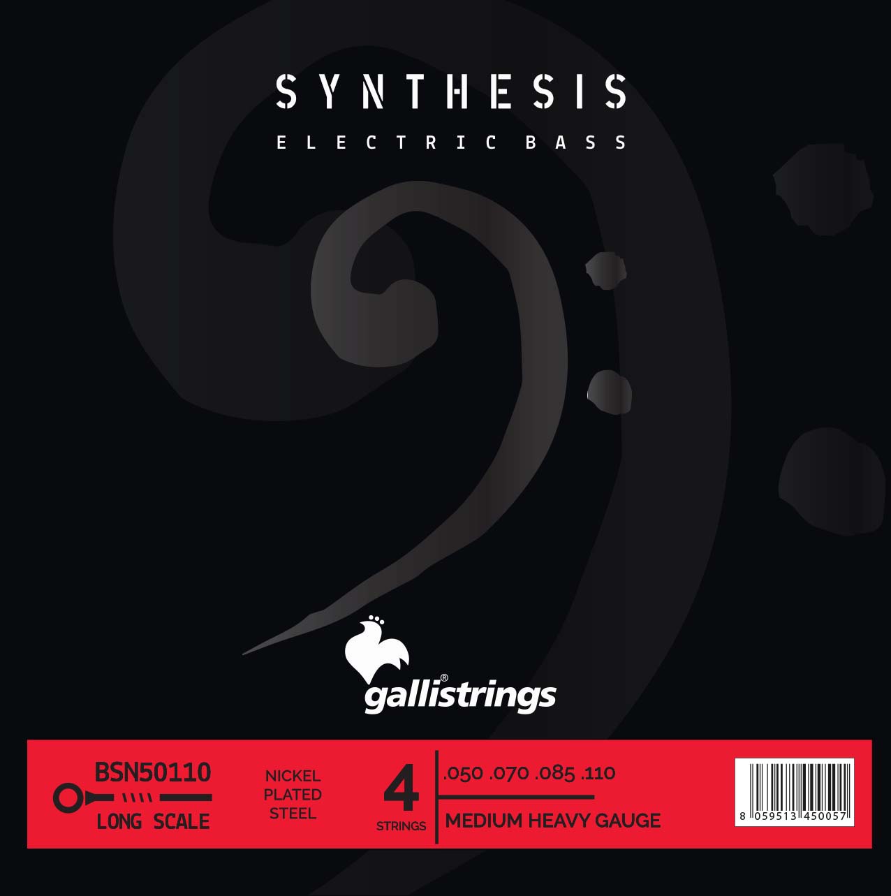 Syntes nickel - 4 strängar