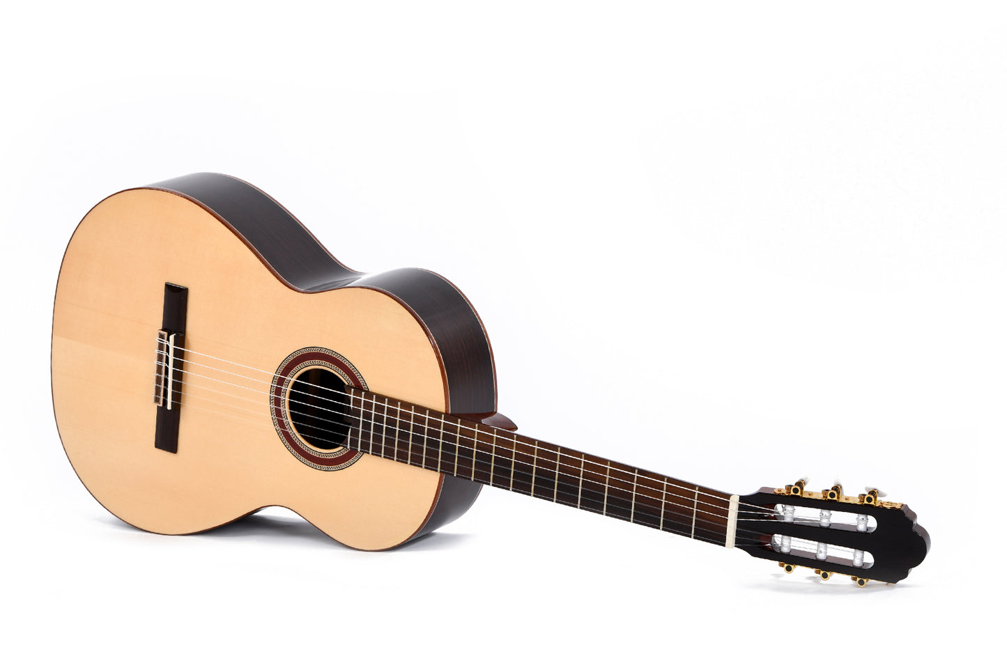 Solid sitkagran och rosewood