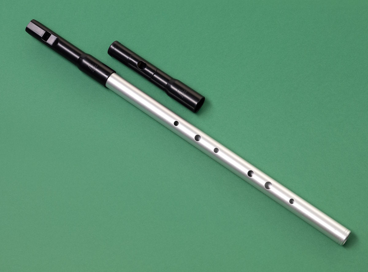 Tony Dixon DX103D – Stämbar Tenor D Visselpipa/Flöjt Duo (Aluminiumkropp)