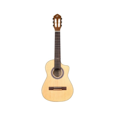 Requinto Model Klassisk gitarr, granlock, djup kropp