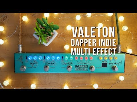 VES-5 Dapper Indie gitarr-multieffekt-pedalbord