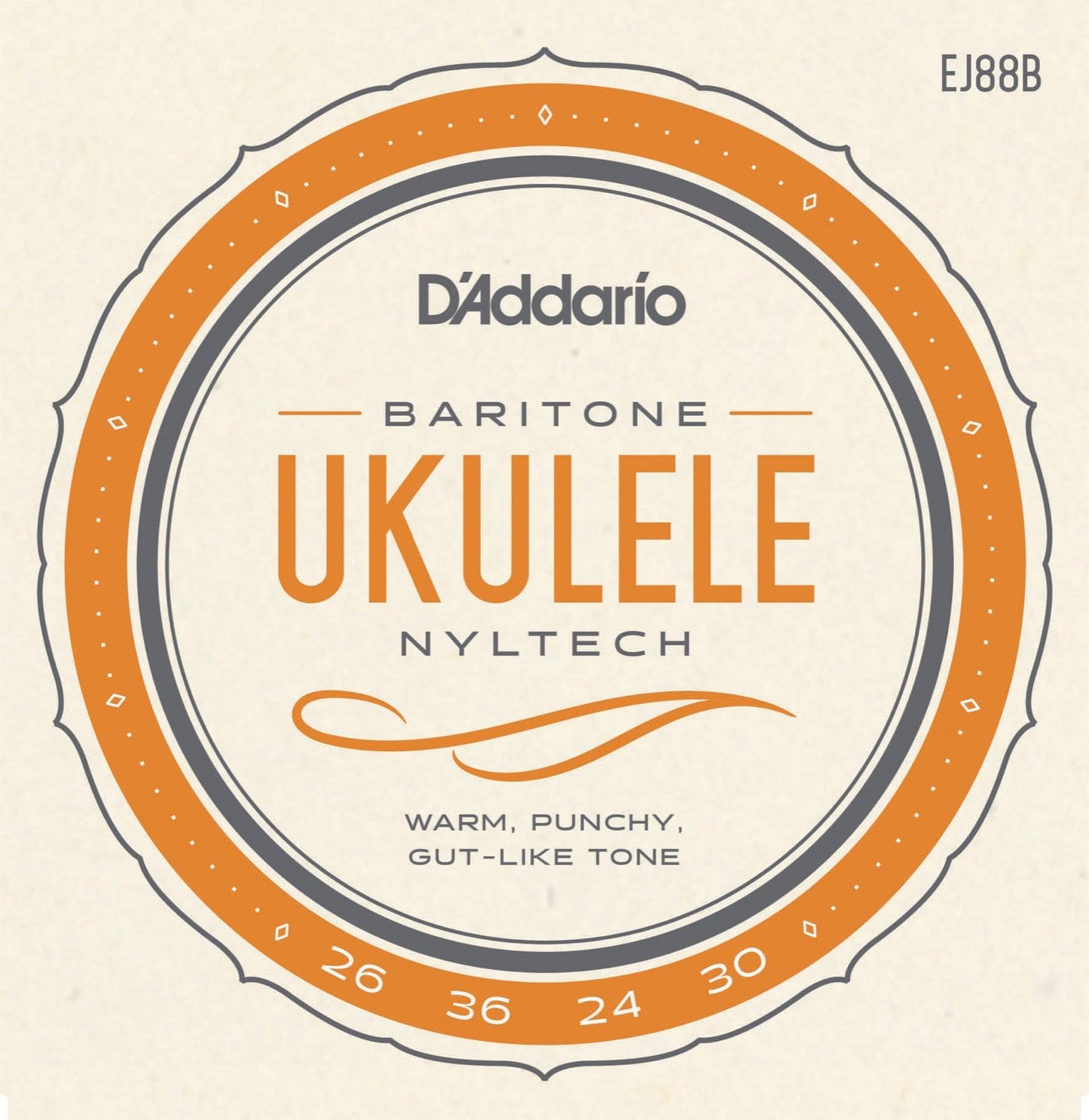 D'Addario EJ88B Nyltech - Baryton