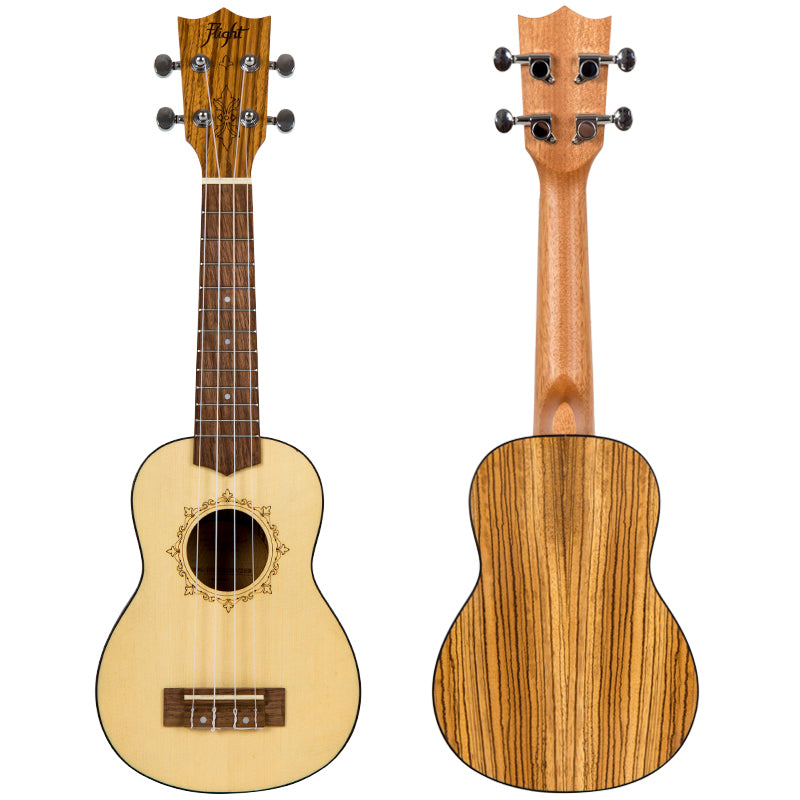 DUS320 Zebrawood - Sopranukulele