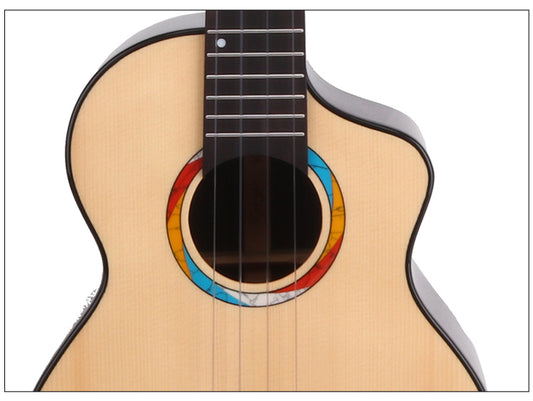 Polerad tenor med mjuk cutaway