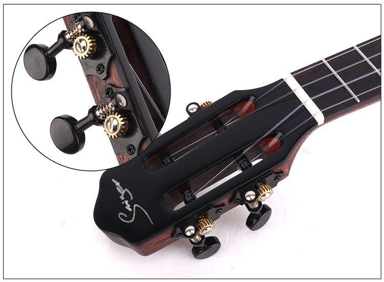Polerad tenor med mjuk cutaway