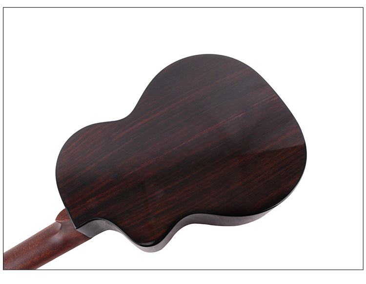Polerad tenor med mjuk cutaway