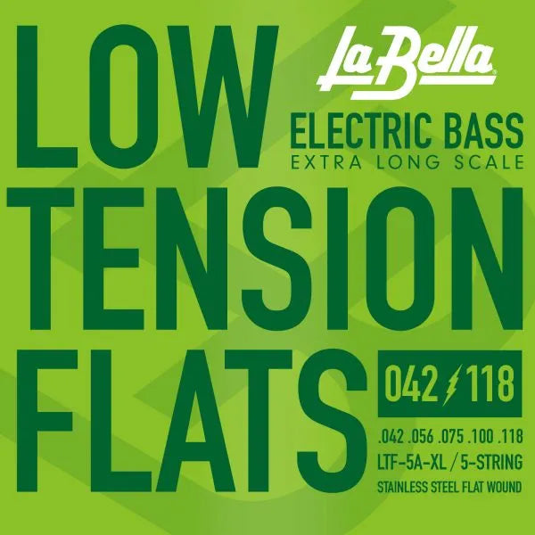 Low Tension Flats - 5-strängad