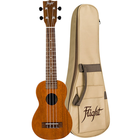LUS5 Solid Mahogany - Sopranukulele (Longneck)