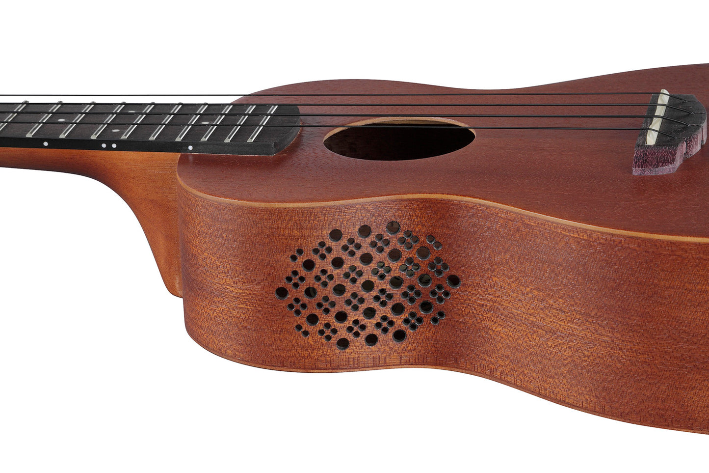 Mahogny med soundport - Konsertukulele