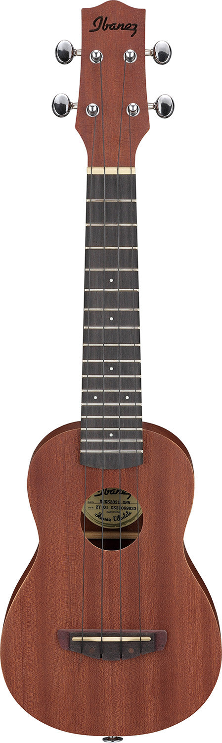 Mahogny med sound port – Sopranukulele