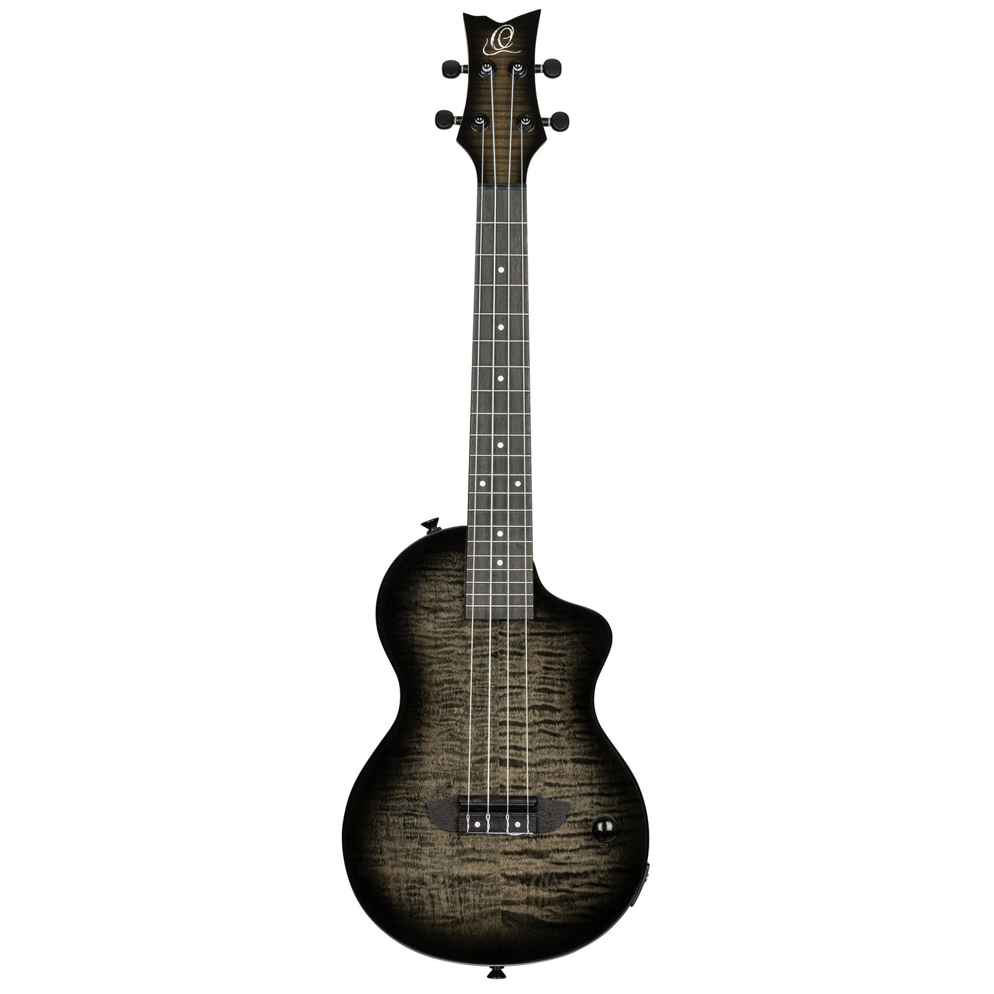 Tenorukulele - Solid body, Transparent Grey Burst