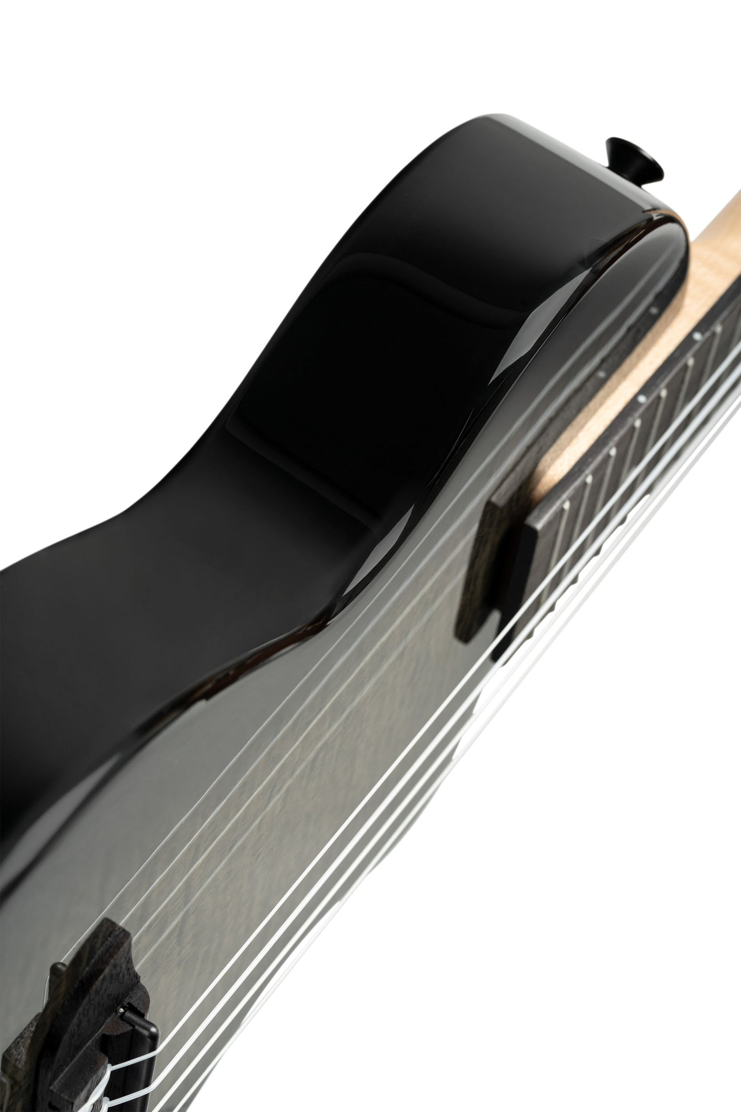 Tenorukulele - Solid body, Transparent Grey Burst