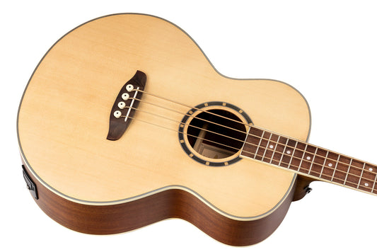 Deep Series 7 Akustisk bas 4-strängad med mikrofon