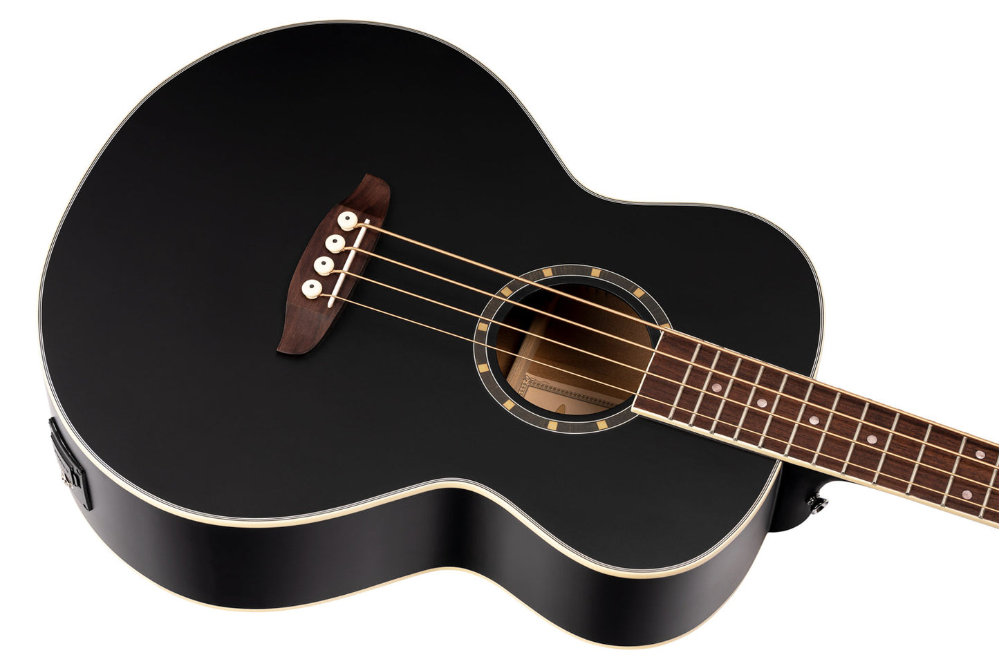 Akustisk bas - Satin Black Finish