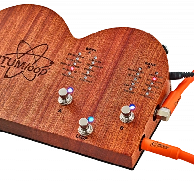 STOMPBOX med inbyggd LOOPER