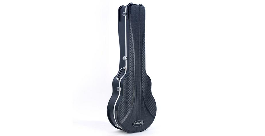 RockCase - Premium Line - Akustisk bas ABS-väska, välvd - Svart