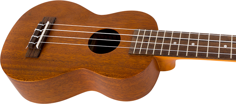 LUS5 Solid Mahogany - Sopranukulele (Longneck)