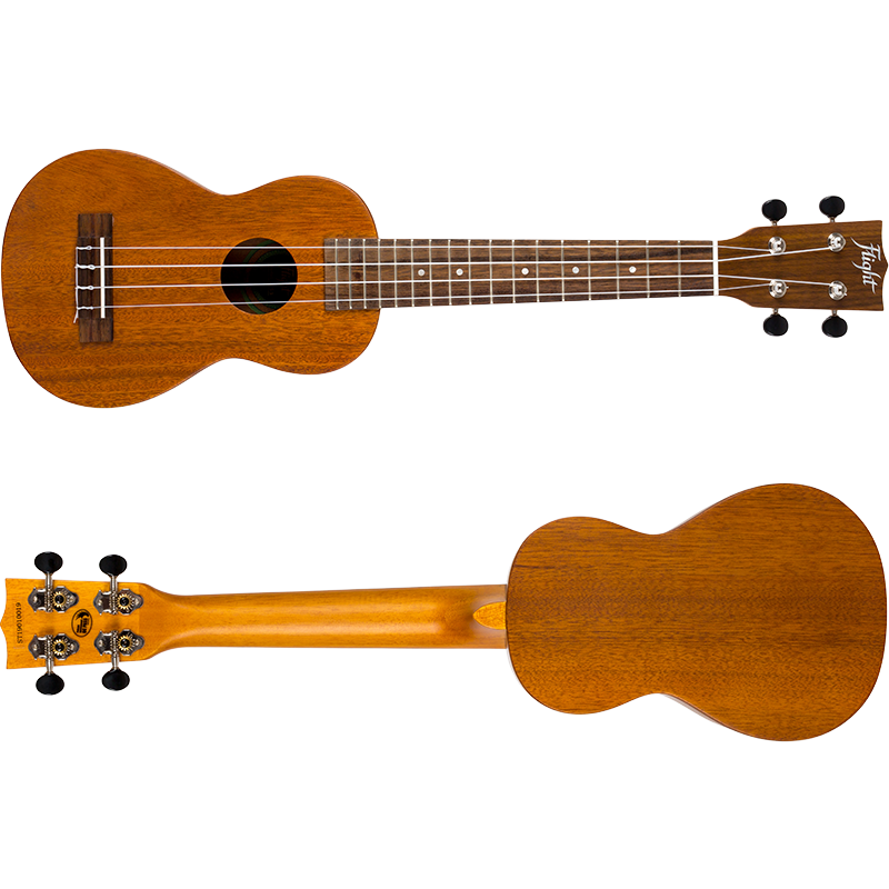 LUS5 Solid Mahogany - Sopranukulele (Longneck)