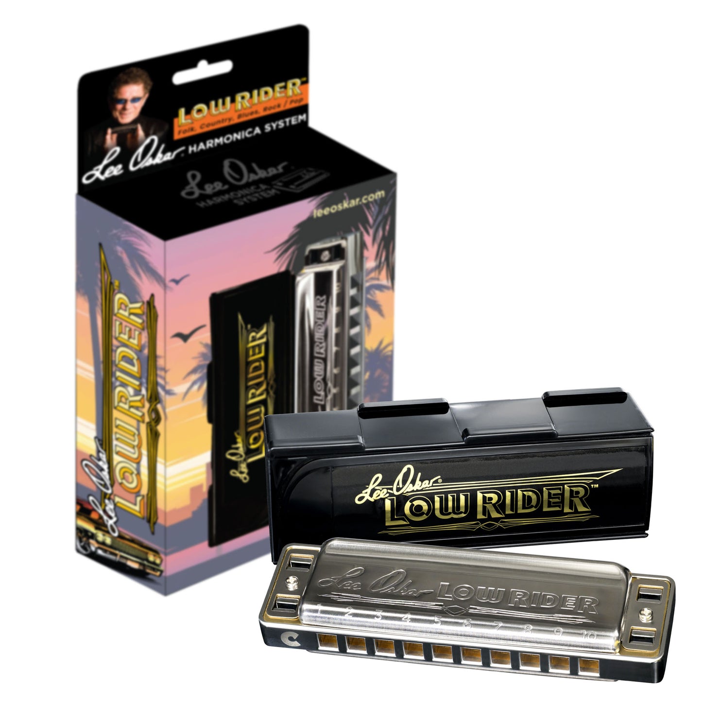 Lee Oskar Low Rider Munspel – Low C Chrome