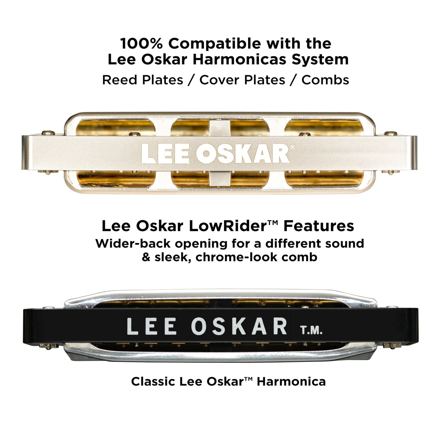 Lee Oskar Low Rider Munspel – Low C Chrome