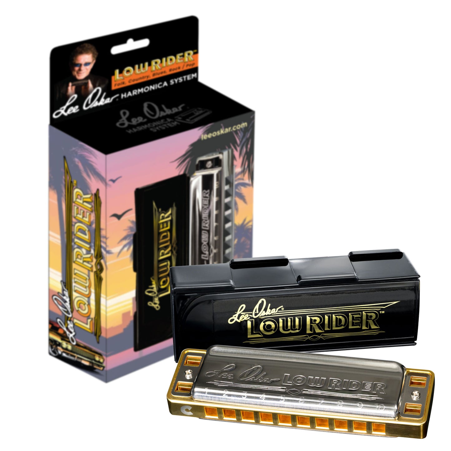 Lee Oskar Low Rider Munspel – Low C Gold