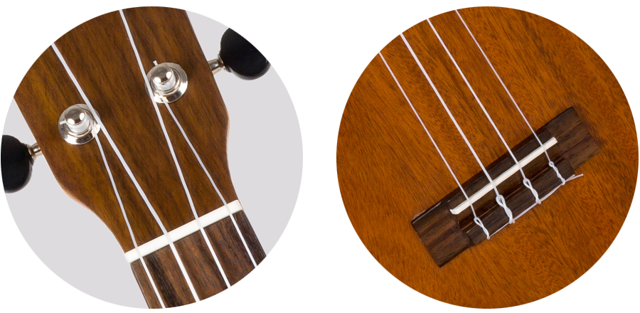 LUS5 Solid Mahogany - Sopranukulele (Longneck)