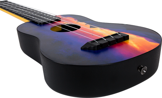 TUS-EE SUNSET Elise Ecklund Signature Travel Soprano Ukulele