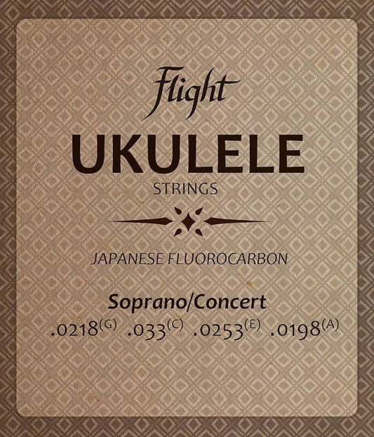 Japanese Fluorocarbon - Strängar till sopran-/konsertukulele