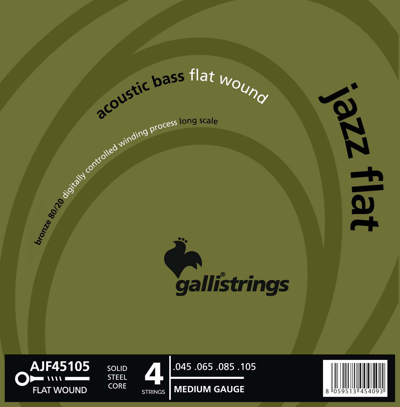 AJF Jazz Flat – 4 strängad