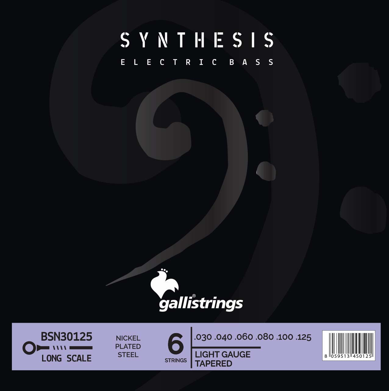 Syntes nickel - 6 strängar