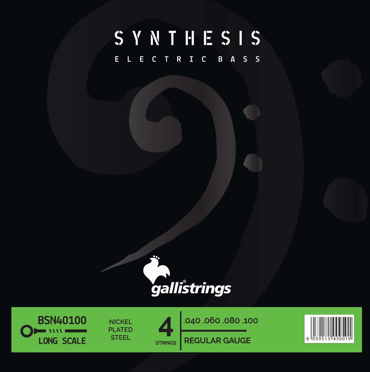 Syntes nickel - 4 strängar