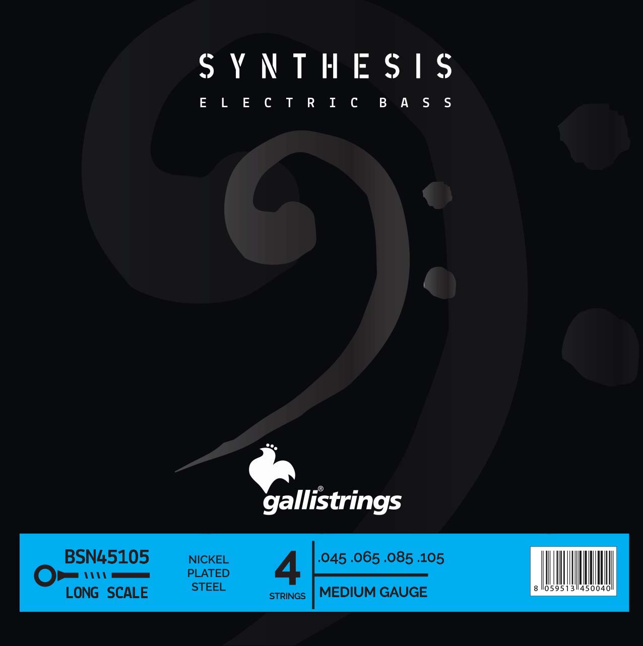 Syntes nickel - 4 strängar