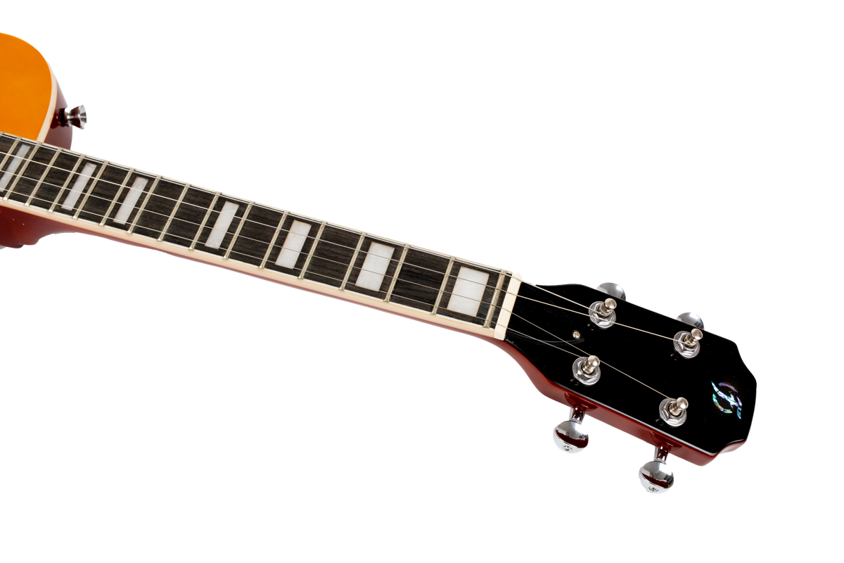 Flight Centurion Vintage Burst Solid Body Electric - Tenorukulele