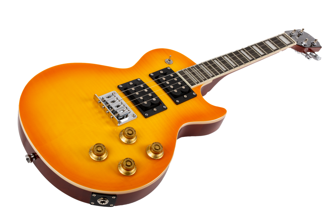 Flight Centurion Vintage Burst Solid Body Electric - Tenorukulele