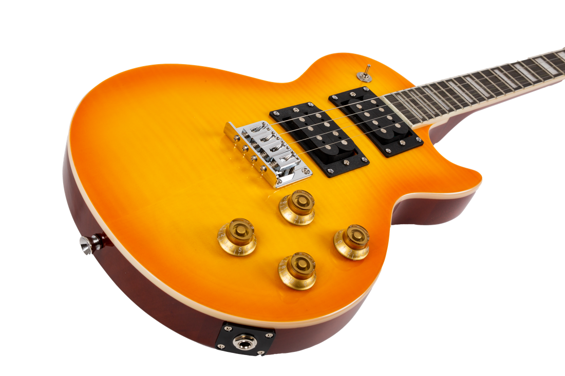 Flight Centurion Vintage Burst Solid Body Electric - Tenorukulele