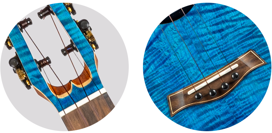 Comet EQ-A Blue Tenorukulele
