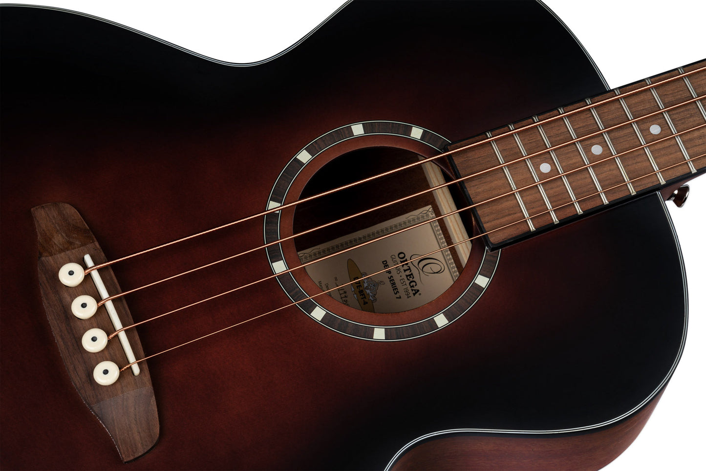 Akustisk bas - Bourbon Fade Finish.