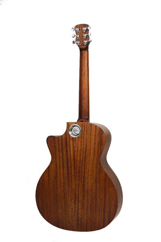 Solid Sitka / Mahogny GA Cutaway Resegitarr