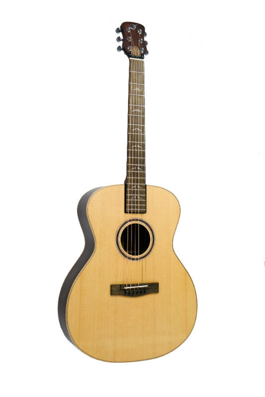 Journey Instruments FF422 First Class – Resgitarr i massiv ceder och Pau Ferro