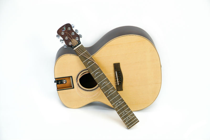 Journey Instruments FF422 First Class – Resgitarr i massiv ceder och Pau Ferro
