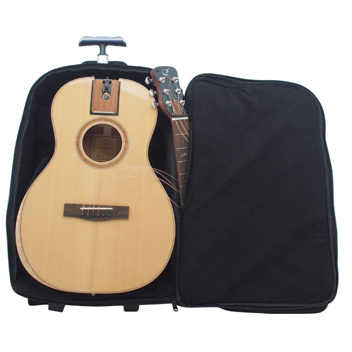 Journey Instruments FP412 First Class – Resgitarr i helträ gran och mahogny