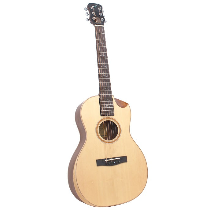Journey Instruments FP41213C First Class Parlor – Solid gran och mahogny