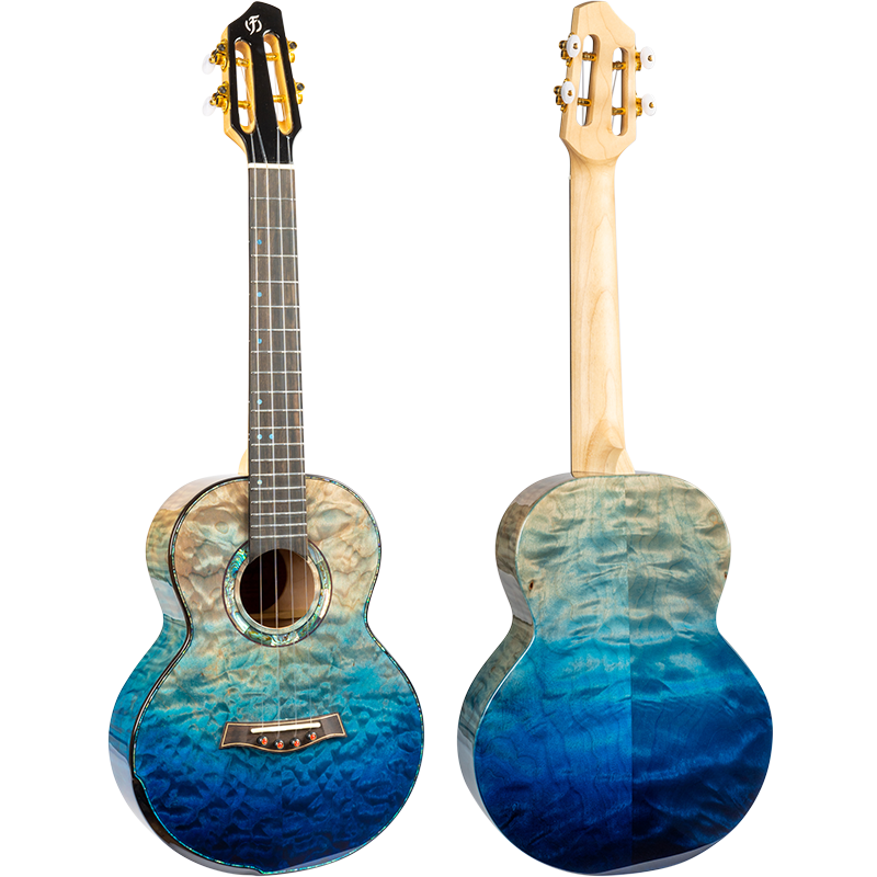 A10 QM Faded Blue - Tenorukulele