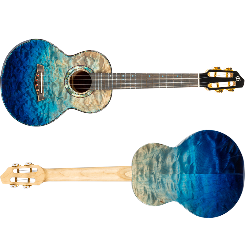 A10 QM Faded Blue - Tenorukulele