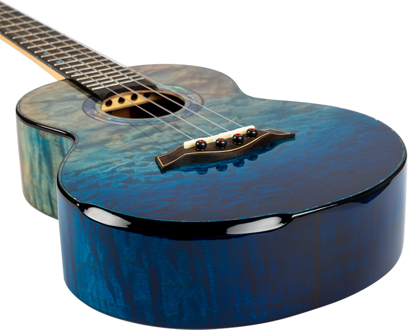 A10 QM Faded Blue - Tenorukulele