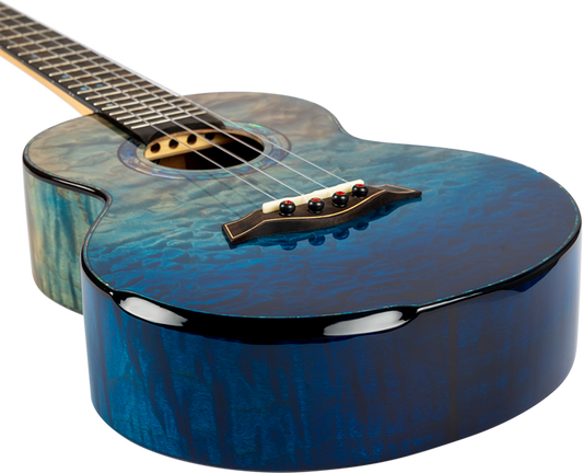 A10 QM Faded Blue - Tenorukulele