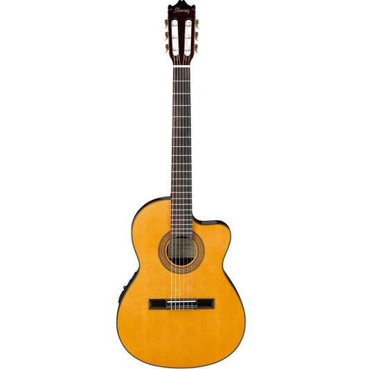 Klassisk gitarr - Amber High Gloss (Thinline)