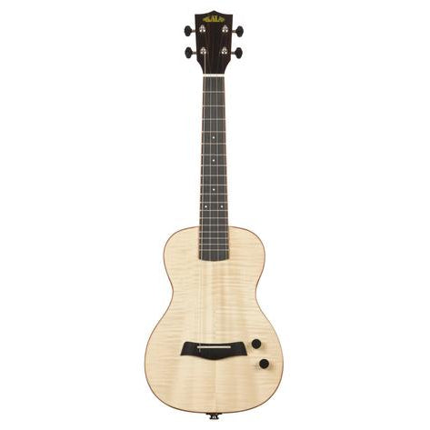 Solid Body Electric Flame Maple Tenorukulele